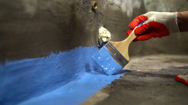 Large-scale Exterior Waterproofing work completed in Manawa, WI by SJ Waterproofing Pros